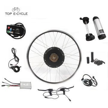 Kit de motor de bicicleta eléctrica de llanta de 28 pulgadas 48V 1000W / equipo de convension de bicicleta eléctrica